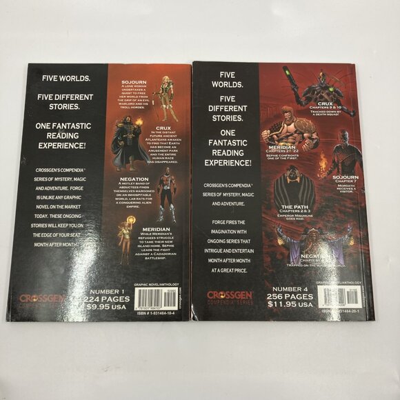 Forge 1 & 4 Graphic Novel Lot of 2 Paperback - Picture 6 of 9